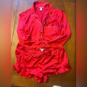 Red Victoria’s Secret pajamas/loungewear